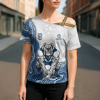 Canterbury-Bankstown Bulldogs NAIDOC Week 2026 Cross Shoulder Shirt First Nations of Australia Aboriginal Mascot Rugby