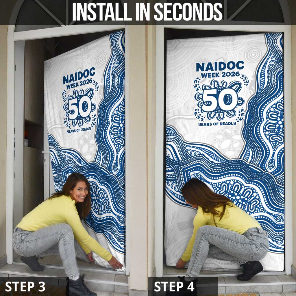 Canterbury-Bankstown Bulldogs NAIDOC Week 2026 Door Cover First Nations of Australia Aboriginal Mascot Rugby