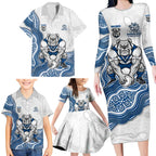 Canterbury-Bankstown Bulldogs NAIDOC Week 2026 Family Matching Long Sleeve Bodycon Dress and Hawaiian Shirt First Nations of Australia Aboriginal Mascot Rugby