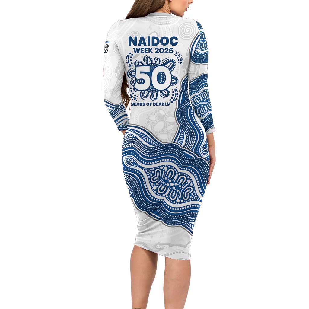 Canterbury-Bankstown Bulldogs NAIDOC Week 2026 Family Matching Long Sleeve Bodycon Dress and Hawaiian Shirt First Nations of Australia Aboriginal Mascot Rugby