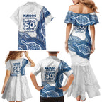 Canterbury-Bankstown Bulldogs NAIDOC Week 2026 Family Matching Mermaid Dress and Hawaiian Shirt First Nations of Australia Aboriginal Mascot Rugby