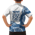 Canterbury-Bankstown Bulldogs NAIDOC Week 2026 Family Matching Off The Shoulder Long Sleeve Dress and Hawaiian Shirt First Nations of Australia Aboriginal Mascot Rugby