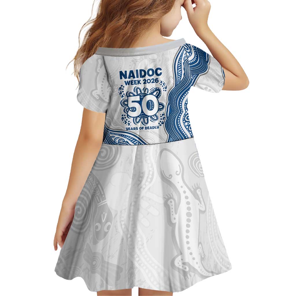 Canterbury-Bankstown Bulldogs NAIDOC Week 2026 Family Matching Off The Shoulder Long Sleeve Dress and Hawaiian Shirt First Nations of Australia Aboriginal Mascot Rugby