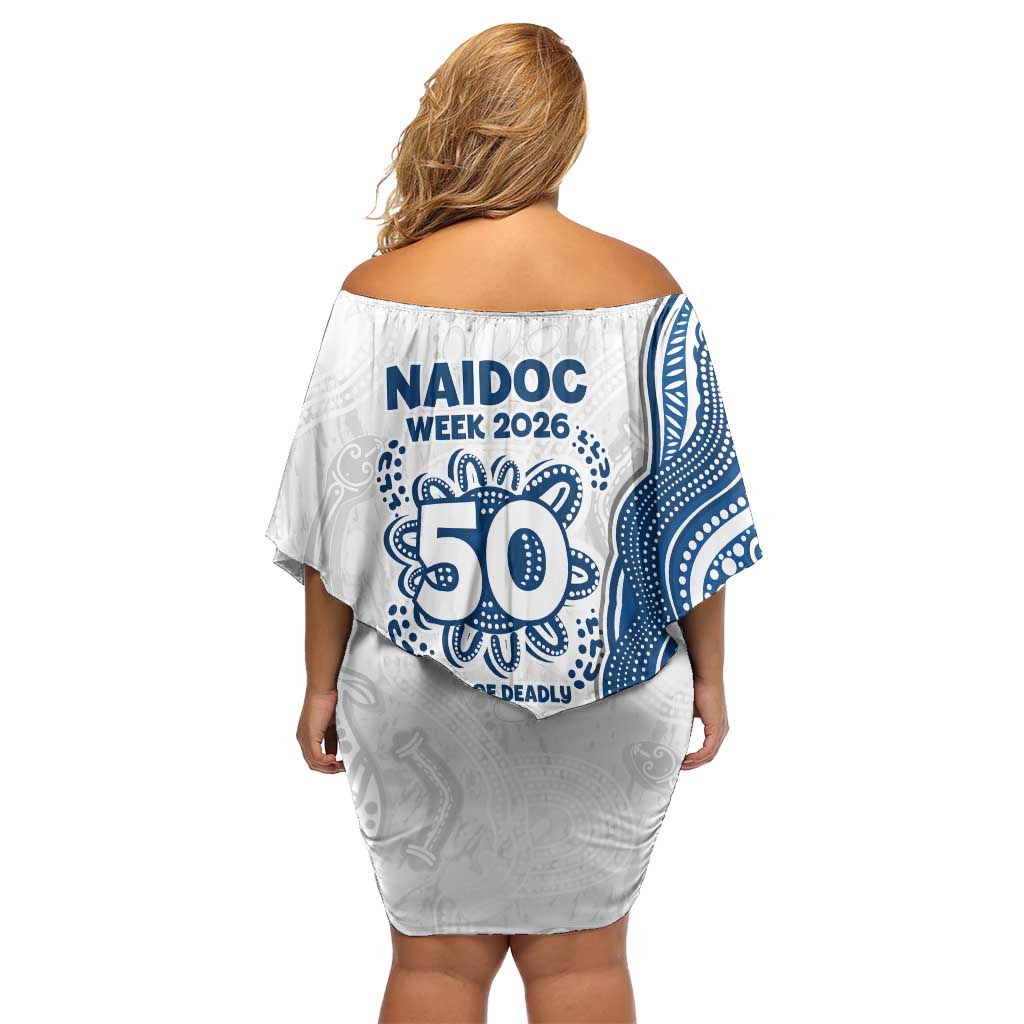 Canterbury-Bankstown Bulldogs NAIDOC Week 2026 Family Matching Off Shoulder Short Dress and Hawaiian Shirt First Nations of Australia Aboriginal Mascot Rugby