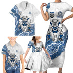 Canterbury-Bankstown Bulldogs NAIDOC Week 2026 Family Matching Short Sleeve Bodycon Dress and Hawaiian Shirt First Nations of Australia Aboriginal Mascot Rugby