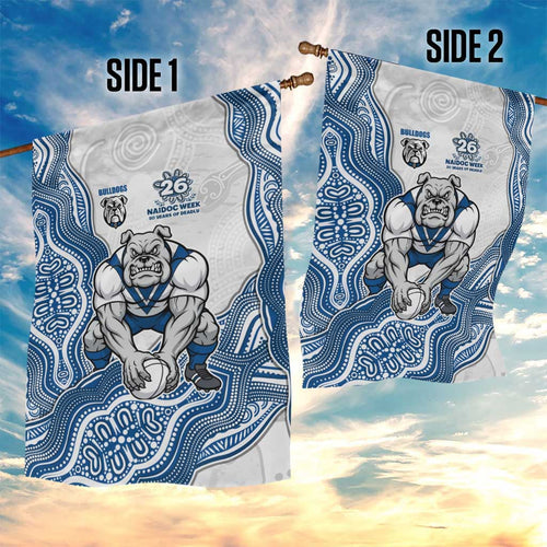 Canterbury-Bankstown Bulldogs NAIDOC Week 2026 Garden Flag First Nations of Australia Aboriginal Mascot Rugby