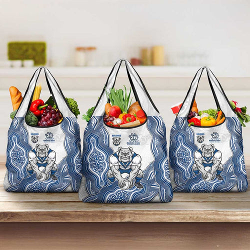 Canterbury-Bankstown Bulldogs NAIDOC Week 2026 Grocery Bag First Nations of Australia Aboriginal Mascot Rugby