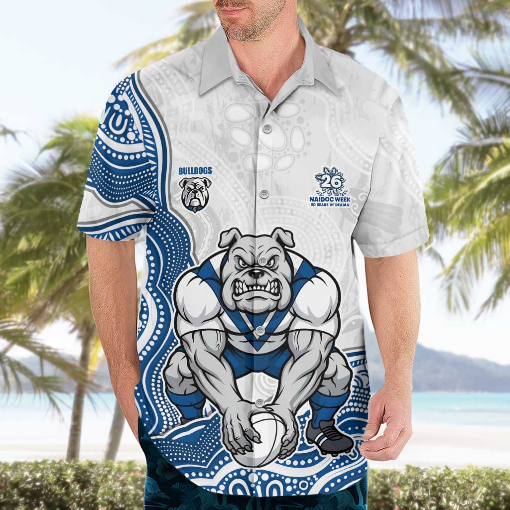 Canterbury-Bankstown Bulldogs NAIDOC Week 2026 Hawaiian Shirt First Nations of Australia Aboriginal Mascot Rugby