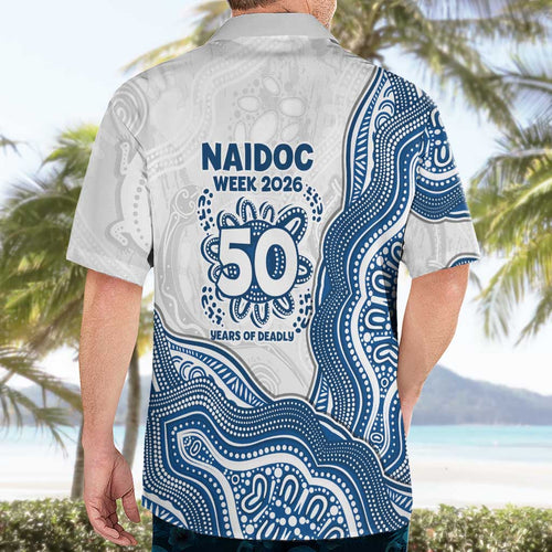 Canterbury-Bankstown Bulldogs NAIDOC Week 2026 Hawaiian Shirt First Nations of Australia Aboriginal Mascot Rugby