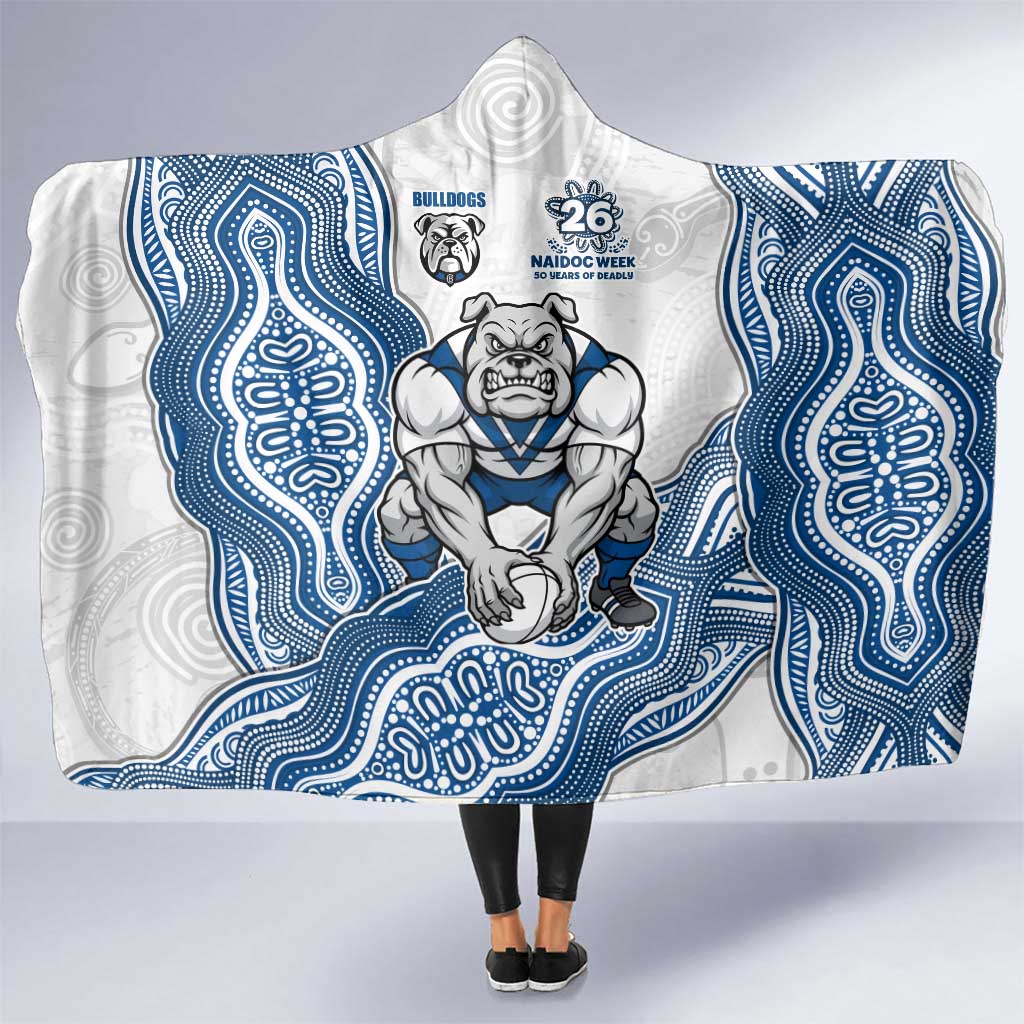 Canterbury-Bankstown Bulldogs NAIDOC Week 2026 Hooded Blanket First Nations of Australia Aboriginal Mascot Rugby
