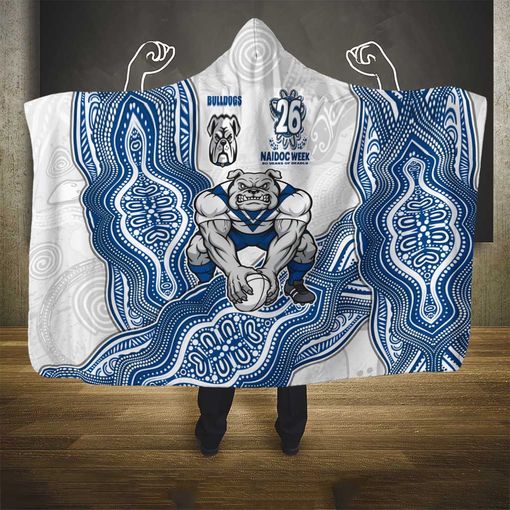 Canterbury-Bankstown Bulldogs NAIDOC Week 2026 Hooded Blanket First Nations of Australia Aboriginal Mascot Rugby