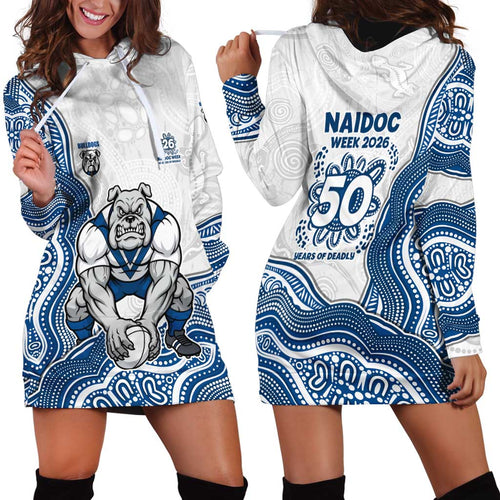 Canterbury-Bankstown Bulldogs NAIDOC Week 2026 Hoodie Dress First Nations of Australia Aboriginal Mascot Rugby