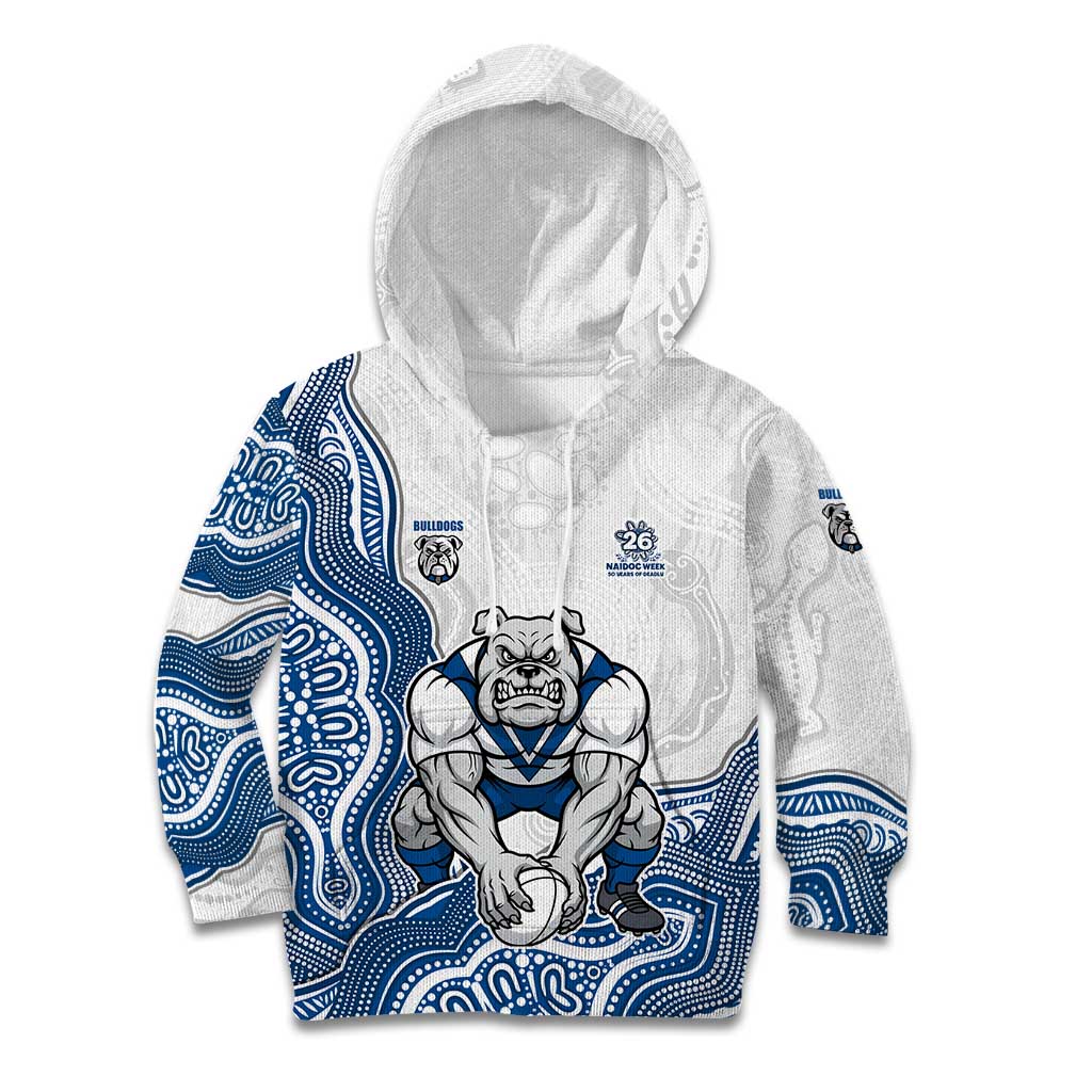 Canterbury-Bankstown Bulldogs NAIDOC Week 2026 Kid Hoodie First Nations of Australia Aboriginal Mascot Rugby