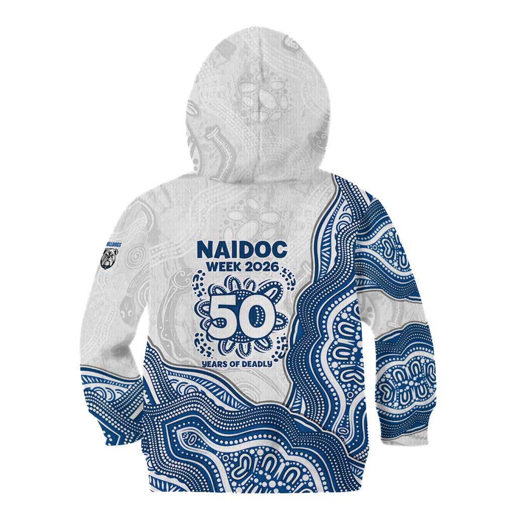 Canterbury-Bankstown Bulldogs NAIDOC Week 2026 Kid Hoodie First Nations of Australia Aboriginal Mascot Rugby