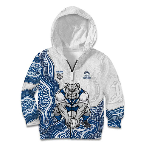Canterbury-Bankstown Bulldogs NAIDOC Week 2026 Kid Hoodie First Nations of Australia Aboriginal Mascot Rugby