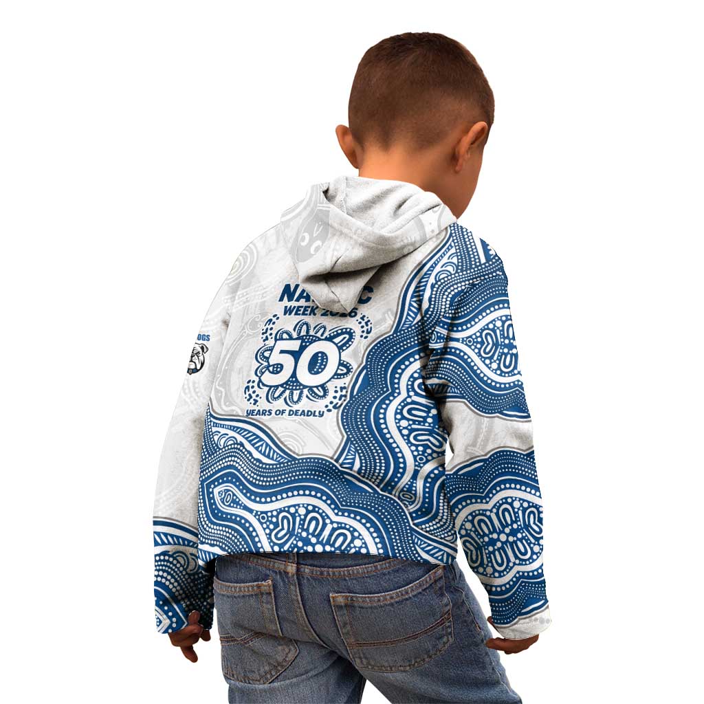 Canterbury-Bankstown Bulldogs NAIDOC Week 2026 Kid Hoodie First Nations of Australia Aboriginal Mascot Rugby