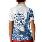 Canterbury-Bankstown Bulldogs NAIDOC Week 2026 Kid Polo Shirt First Nations of Australia Aboriginal Mascot Rugby