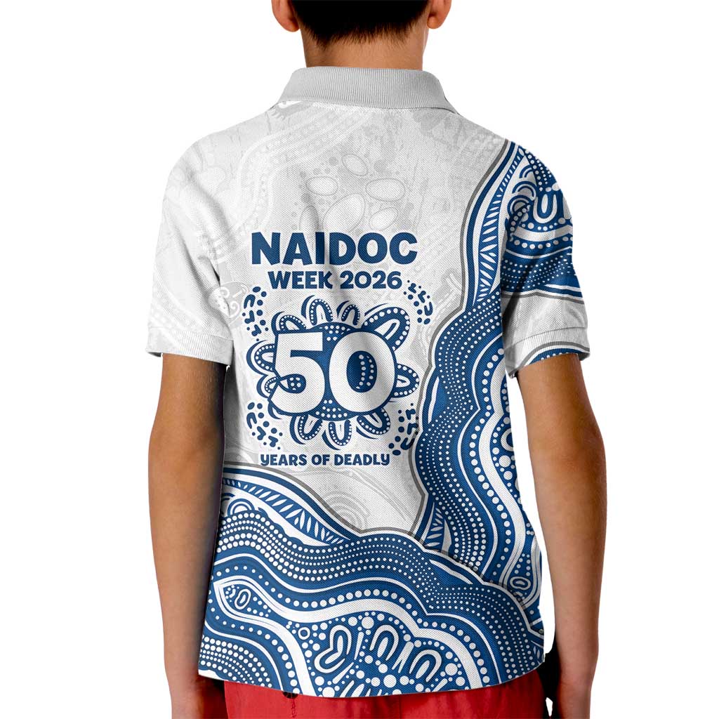 Canterbury-Bankstown Bulldogs NAIDOC Week 2026 Kid Polo Shirt First Nations of Australia Aboriginal Mascot Rugby