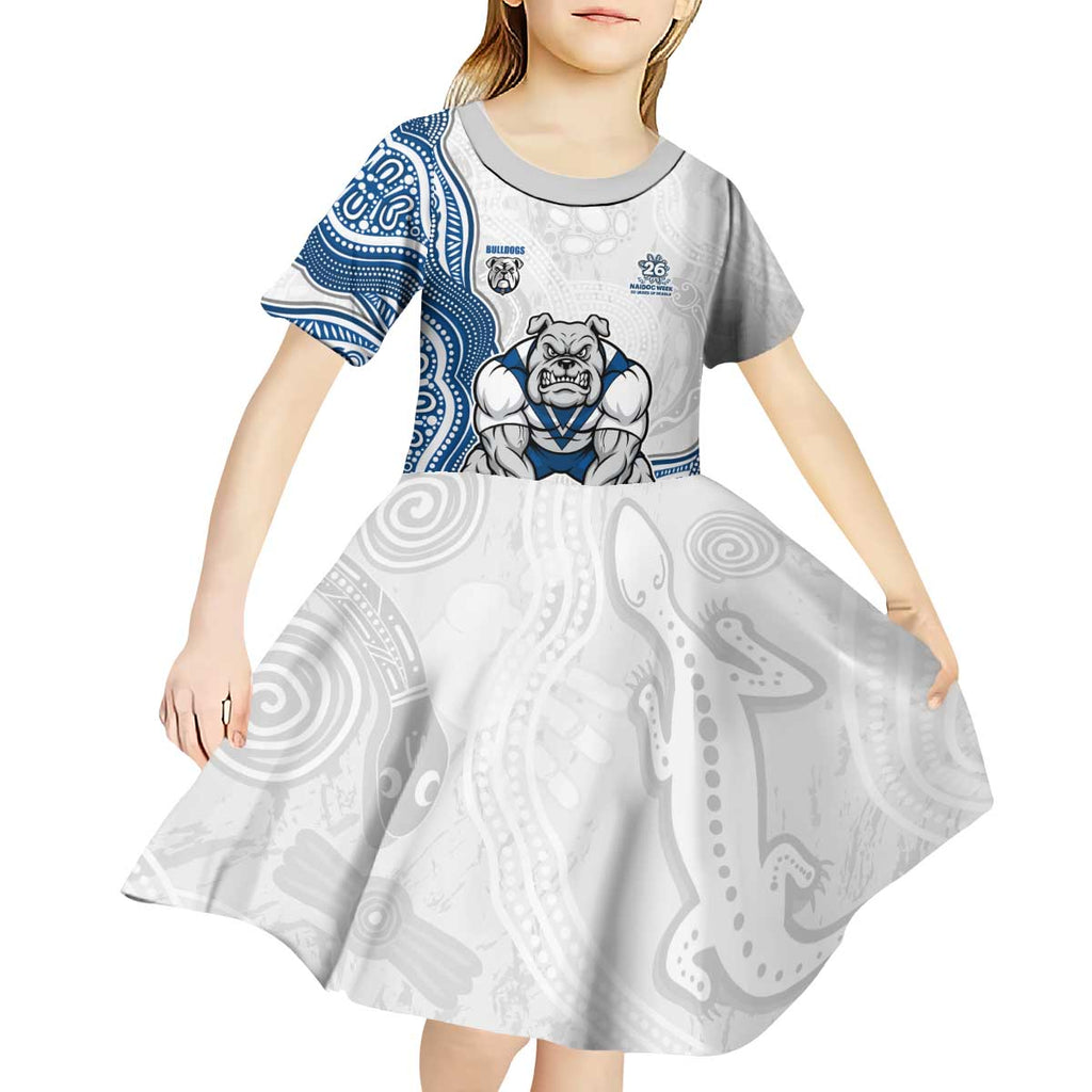 Canterbury-Bankstown Bulldogs NAIDOC Week 2026 Kid Short Sleeve Dress First Nations of Australia Aboriginal Mascot Rugby