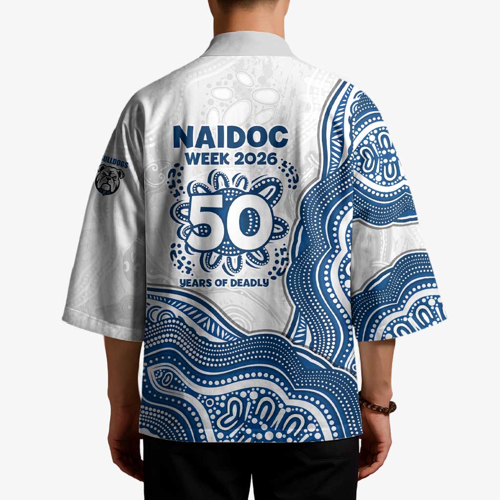 Canterbury-Bankstown Bulldogs NAIDOC Week 2026 Kimono First Nations of Australia Aboriginal Mascot Rugby