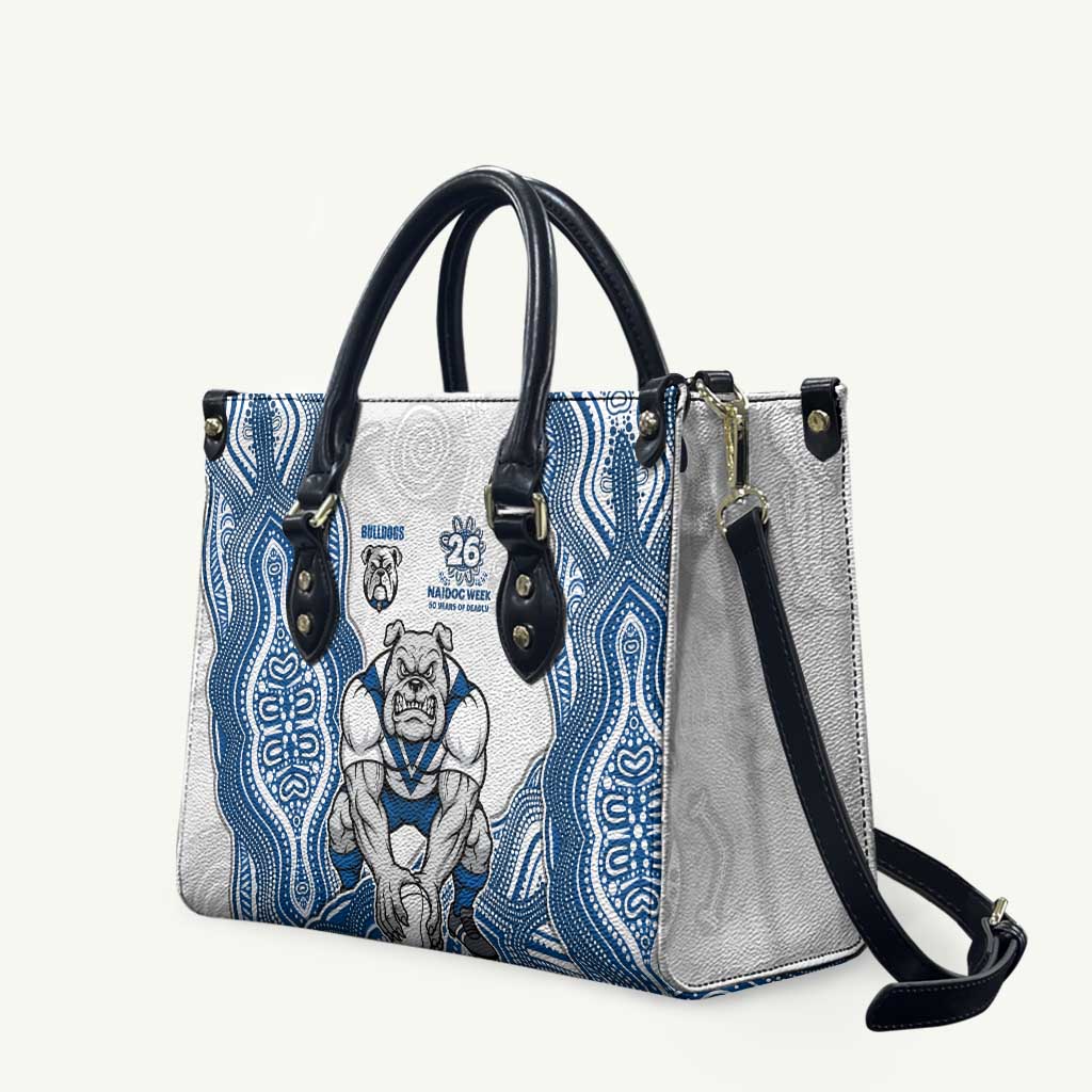 Canterbury-Bankstown Bulldogs NAIDOC Week 2026 Leather Bag First Nations of Australia Aboriginal Mascot Rugby