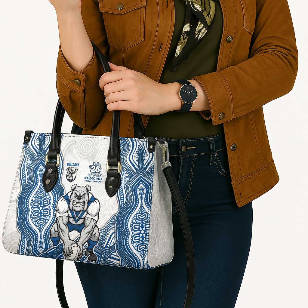 Canterbury-Bankstown Bulldogs NAIDOC Week 2026 Leather Bag First Nations of Australia Aboriginal Mascot Rugby