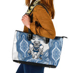 Canterbury-Bankstown Bulldogs NAIDOC Week 2026 Leather Tote Bag First Nations of Australia Aboriginal Mascot Rugby