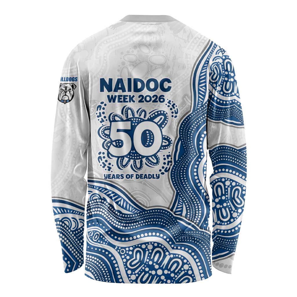 Canterbury-Bankstown Bulldogs NAIDOC Week 2026 Long Sleeve Shirt First Nations of Australia Aboriginal Mascot Rugby