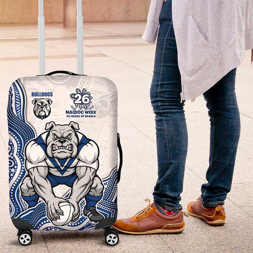 Canterbury-Bankstown Bulldogs NAIDOC Week 2026 Luggage Cover First Nations of Australia Aboriginal Mascot Rugby