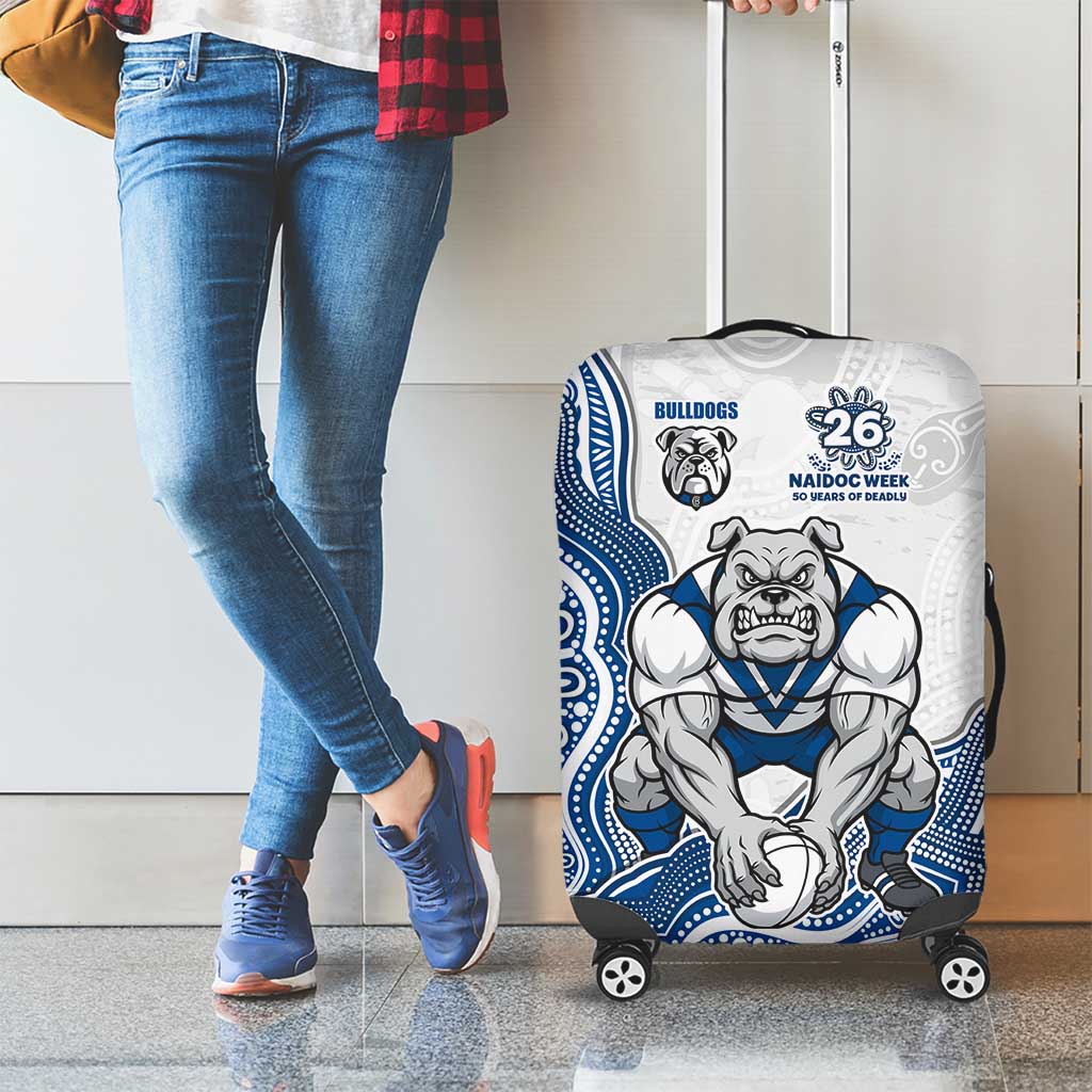 Canterbury-Bankstown Bulldogs NAIDOC Week 2026 Luggage Cover First Nations of Australia Aboriginal Mascot Rugby