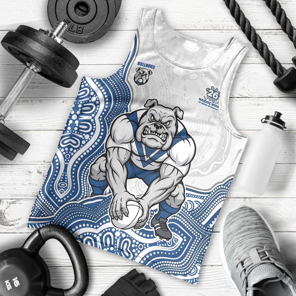 Canterbury-Bankstown Bulldogs NAIDOC Week 2026 Men Tank Top First Nations of Australia Aboriginal Mascot Rugby