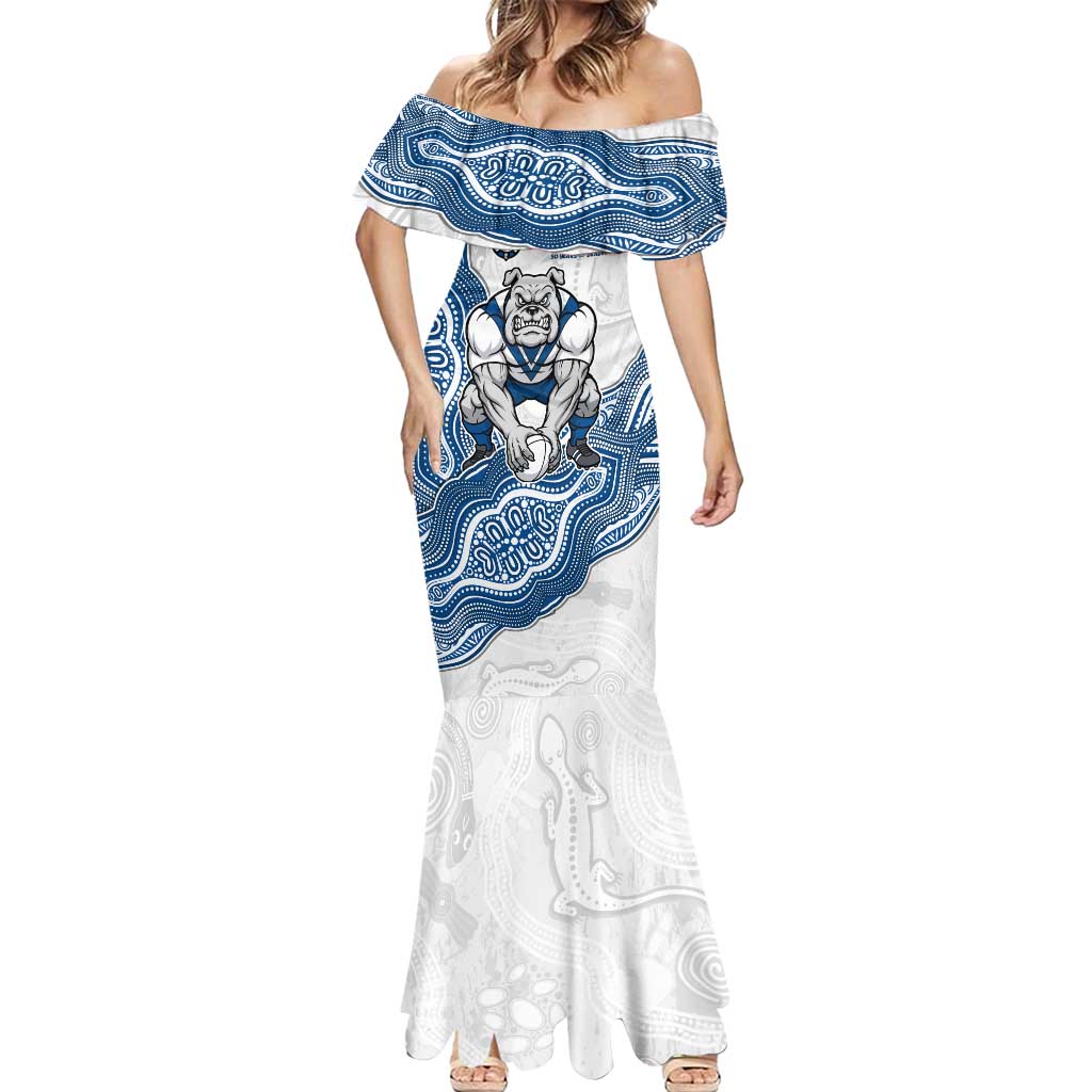 Canterbury-Bankstown Bulldogs NAIDOC Week 2026 Mermaid Dress First Nations of Australia Aboriginal Mascot Rugby