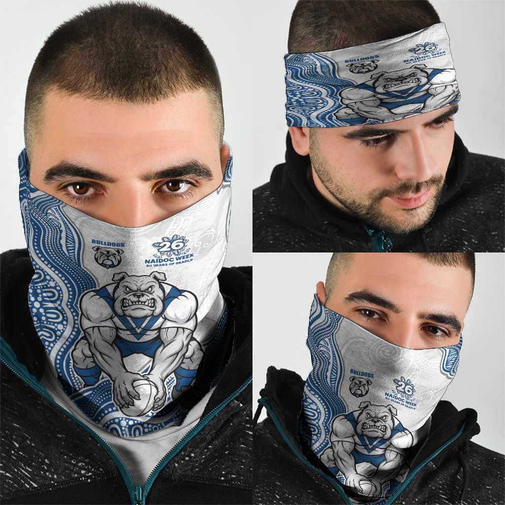 Canterbury-Bankstown Bulldogs NAIDOC Week 2026 Neck Gaiter First Nations of Australia Aboriginal Mascot Rugby
