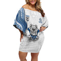 Canterbury-Bankstown Bulldogs NAIDOC Week 2026 Off Shoulder Short Dress First Nations of Australia Aboriginal Mascot Rugby