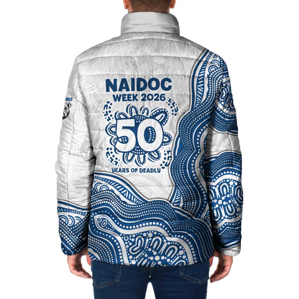 Canterbury-Bankstown Bulldogs NAIDOC Week 2026 Padded Jacket First Nations of Australia Aboriginal Mascot Rugby