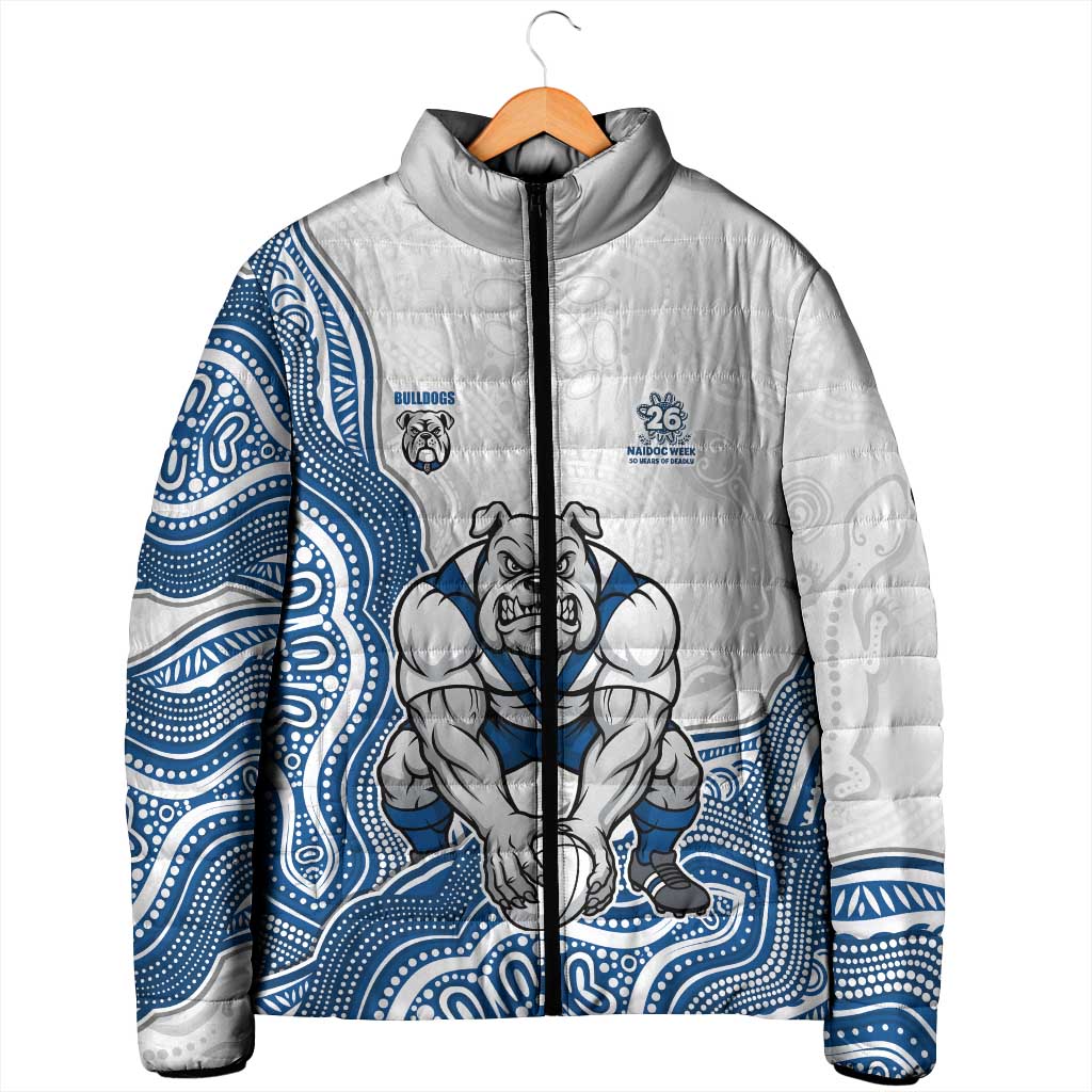 Canterbury-Bankstown Bulldogs NAIDOC Week 2026 Padded Jacket First Nations of Australia Aboriginal Mascot Rugby