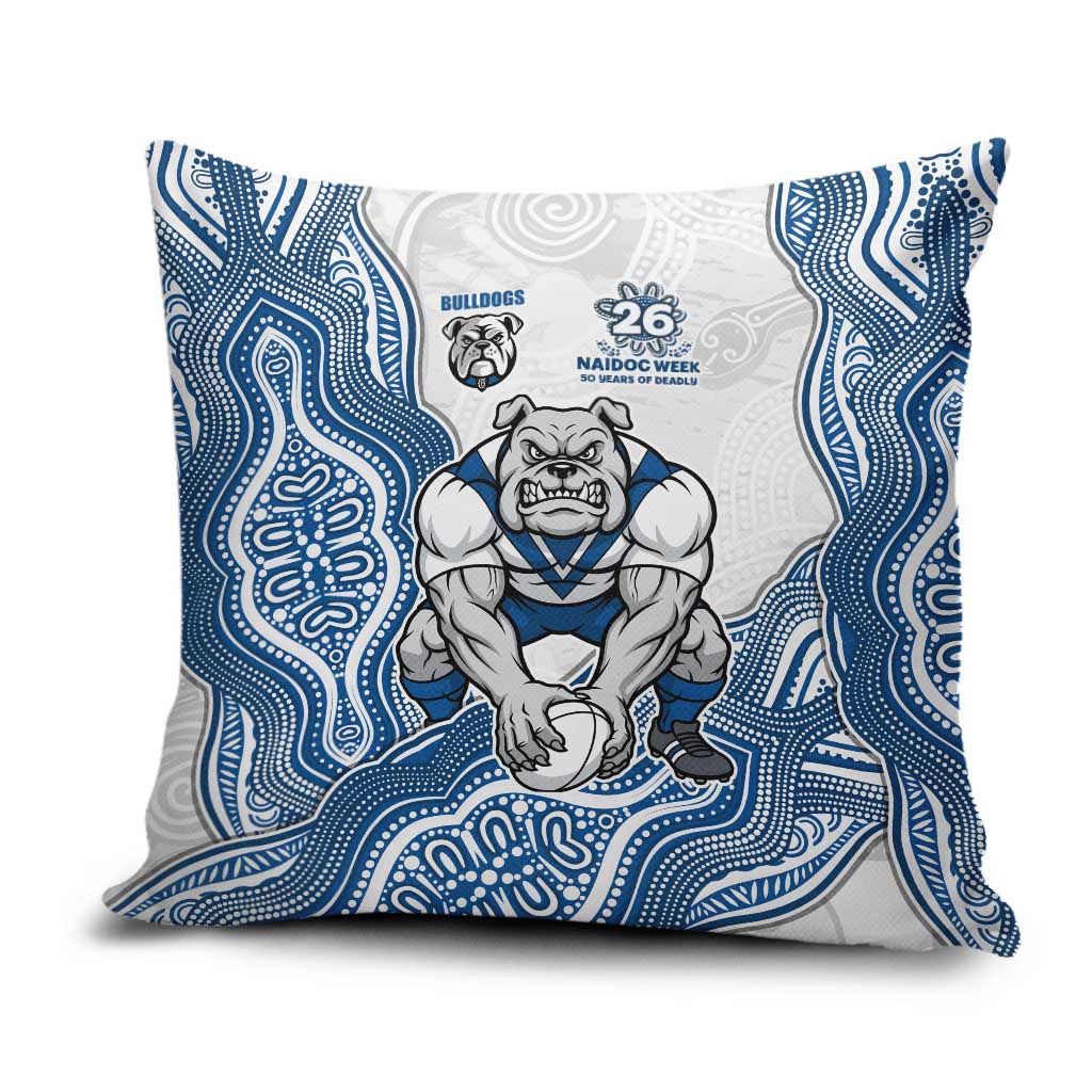 Canterbury-Bankstown Bulldogs NAIDOC Week 2026 Pillow Cover First Nations of Australia Aboriginal Mascot Rugby