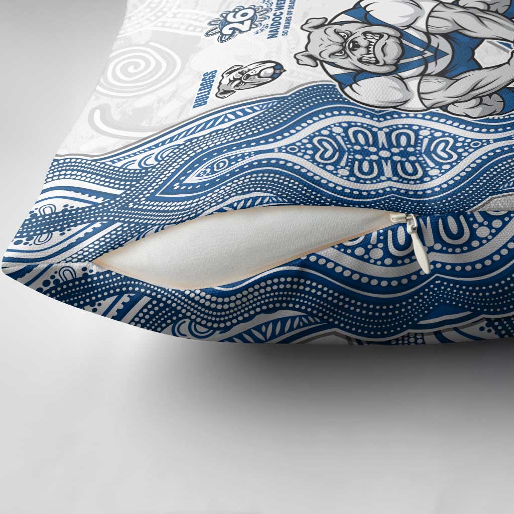 Canterbury-Bankstown Bulldogs NAIDOC Week 2026 Pillow Cover First Nations of Australia Aboriginal Mascot Rugby