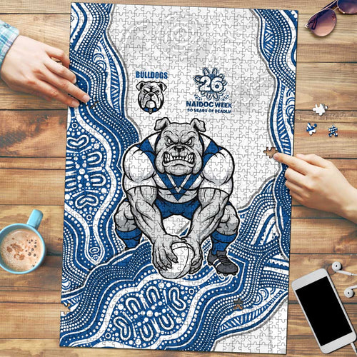 Canterbury-Bankstown Bulldogs NAIDOC Week 2026 Puzzle First Nations of Australia Aboriginal Mascot Rugby