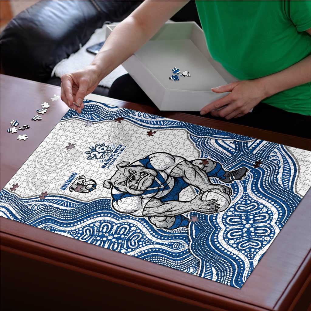 Canterbury-Bankstown Bulldogs NAIDOC Week 2026 Puzzle First Nations of Australia Aboriginal Mascot Rugby