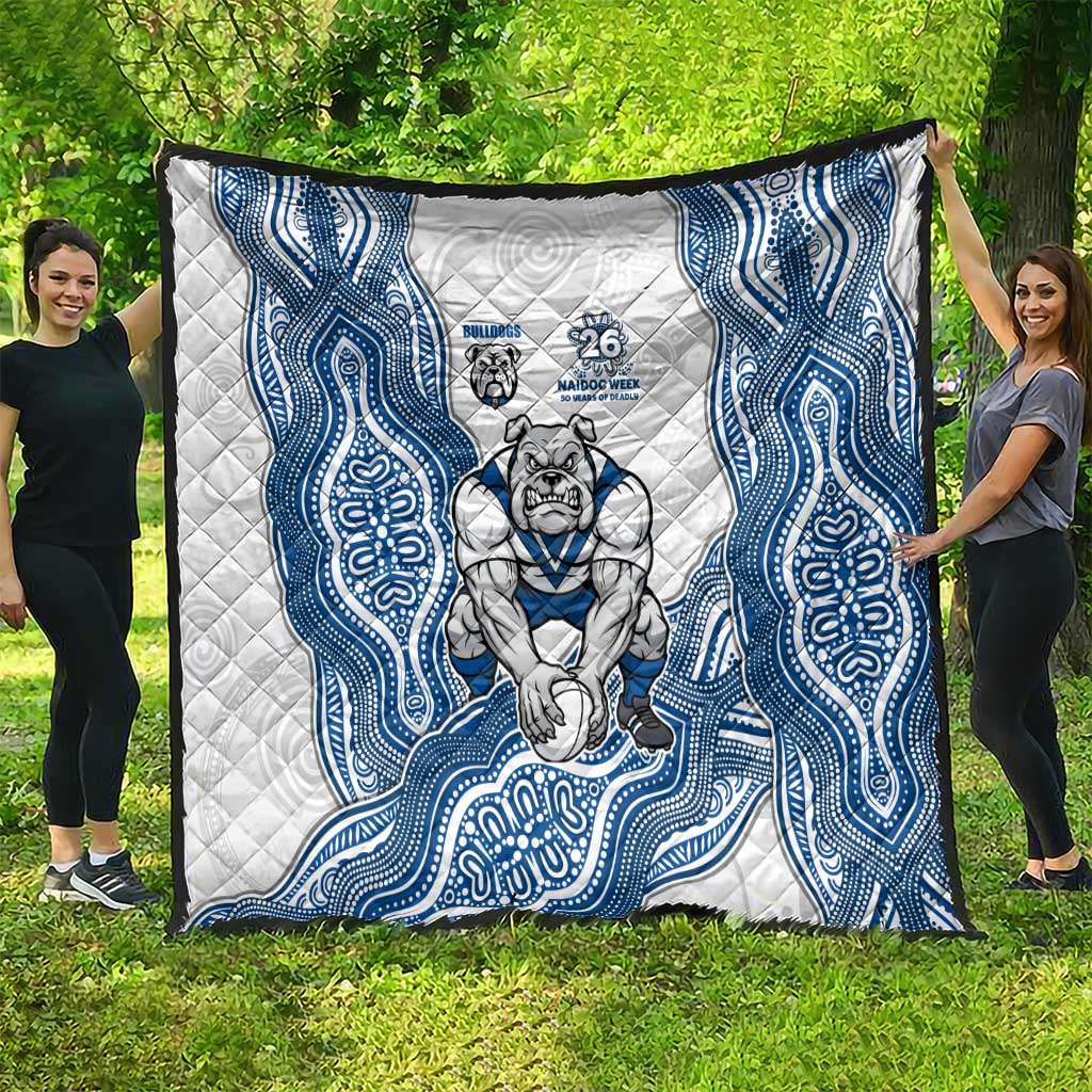 Canterbury-Bankstown Bulldogs NAIDOC Week 2026 Quilt First Nations of Australia Aboriginal Mascot Rugby
