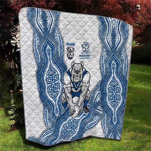 Canterbury-Bankstown Bulldogs NAIDOC Week 2026 Quilt First Nations of Australia Aboriginal Mascot Rugby
