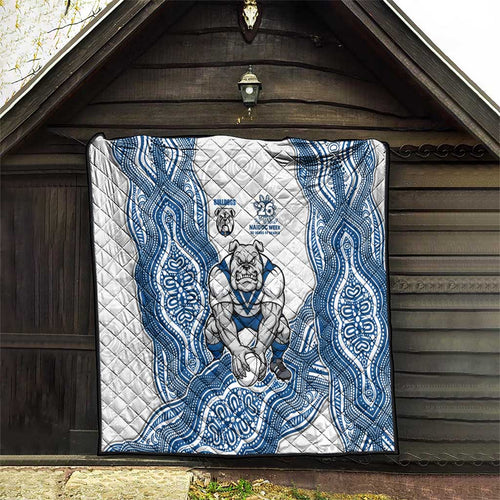 Canterbury-Bankstown Bulldogs NAIDOC Week 2026 Quilt First Nations of Australia Aboriginal Mascot Rugby