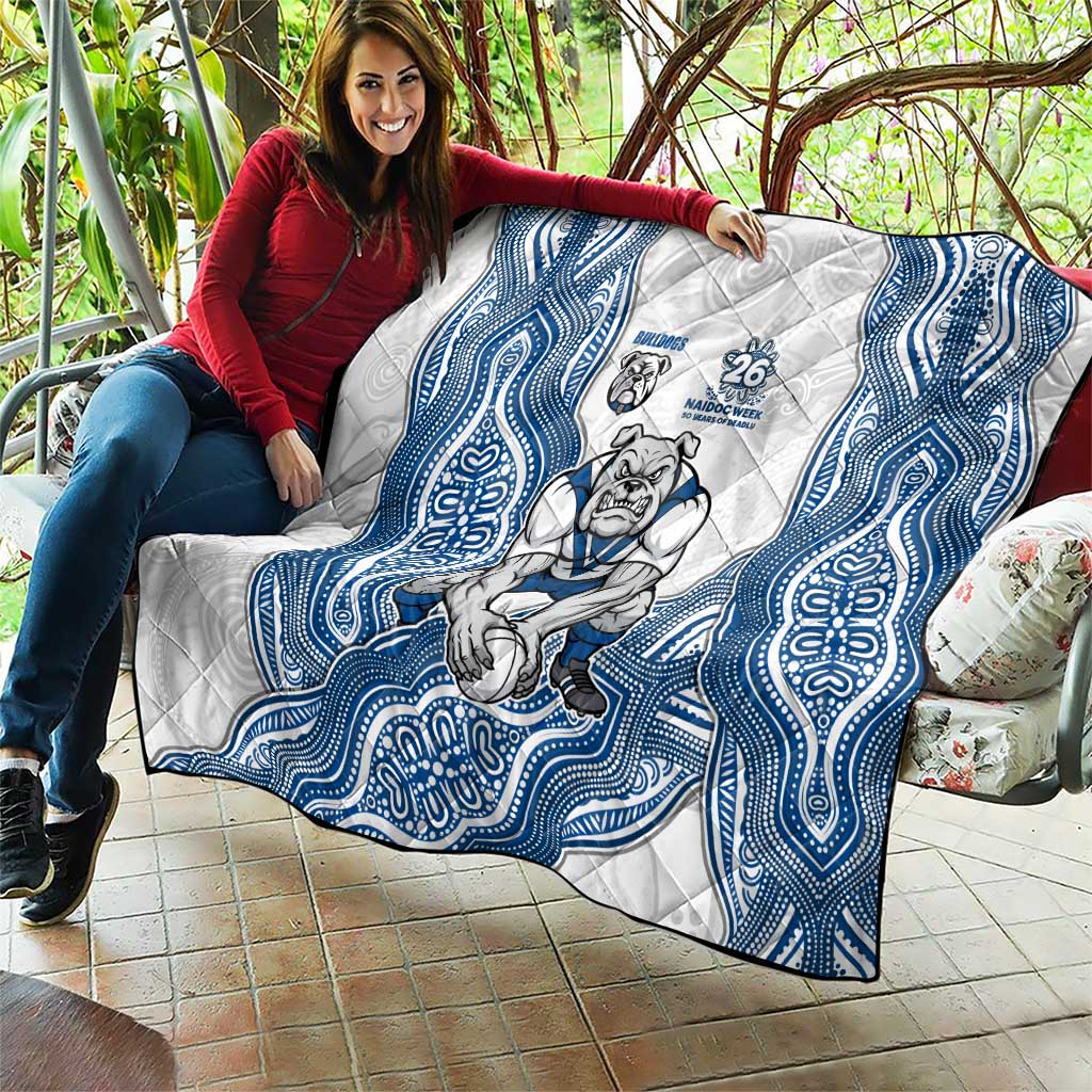 Canterbury-Bankstown Bulldogs NAIDOC Week 2026 Quilt First Nations of Australia Aboriginal Mascot Rugby