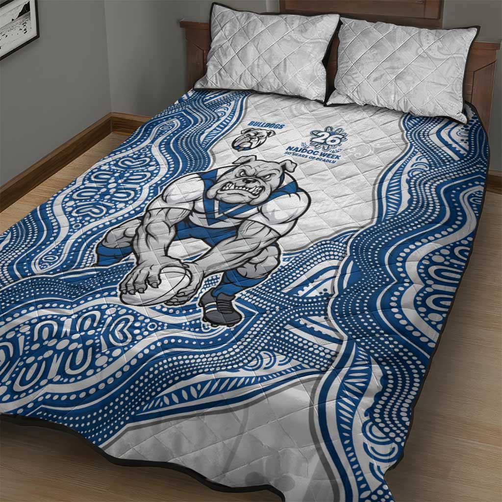 Canterbury-Bankstown Bulldogs NAIDOC Week 2026 Quilt Bed Set First Nations of Australia Aboriginal Mascot Rugby