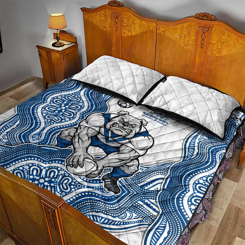 Canterbury-Bankstown Bulldogs NAIDOC Week 2026 Quilt Bed Set First Nations of Australia Aboriginal Mascot Rugby