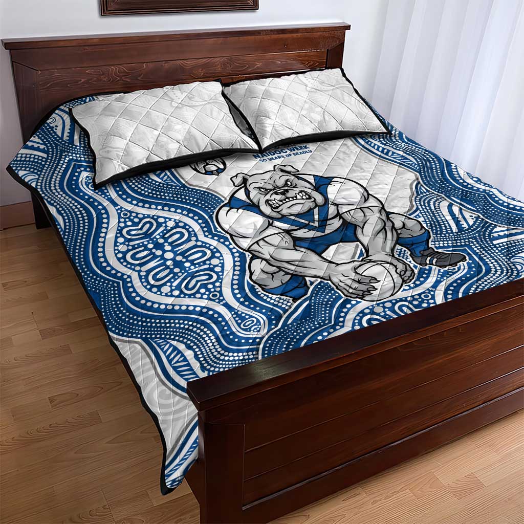 Canterbury-Bankstown Bulldogs NAIDOC Week 2026 Quilt Bed Set First Nations of Australia Aboriginal Mascot Rugby