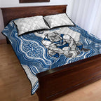 Canterbury-Bankstown Bulldogs NAIDOC Week 2026 Quilt Bed Set First Nations of Australia Aboriginal Mascot Rugby