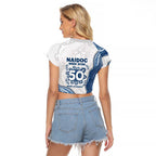 Canterbury-Bankstown Bulldogs NAIDOC Week 2026 Raglan Cropped T Shirt First Nations of Australia Aboriginal Mascot Rugby