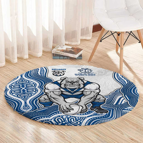 Canterbury-Bankstown Bulldogs NAIDOC Week 2026 Round Carpet First Nations of Australia Aboriginal Mascot Rugby